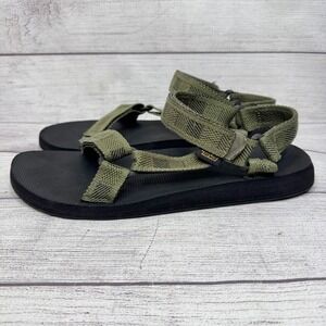 Teva‎ Men's Sandals Size 12 Khaki Camo Sport Outdoor Walking Beach